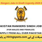 Pakistan Rangers Jobs in Sindh Urgently 2025 Exciting
