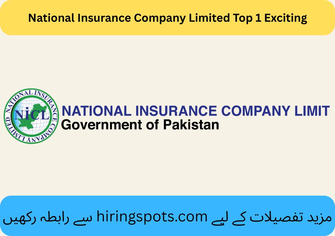 National Insurance Company Limited Top 1 Exciting