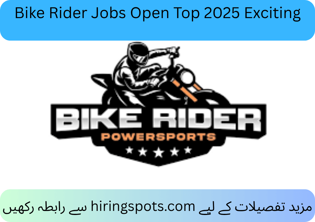 Bike Rider Jobs Open Top 2025 Exciting