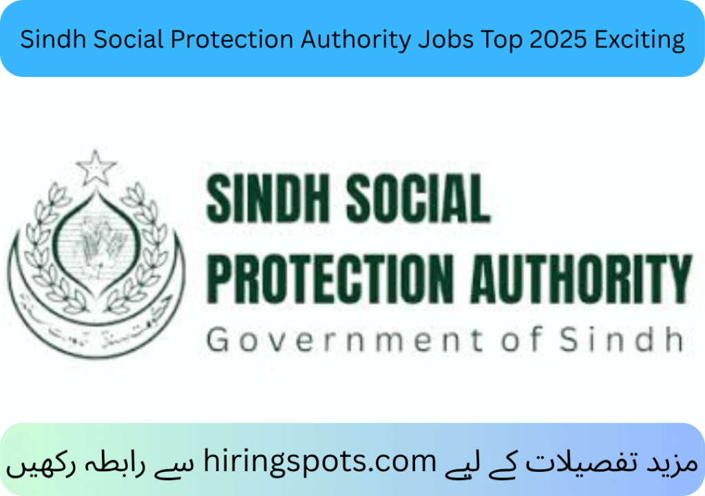Sindh Social Protection Authority Jobs Top 2025 Exciting